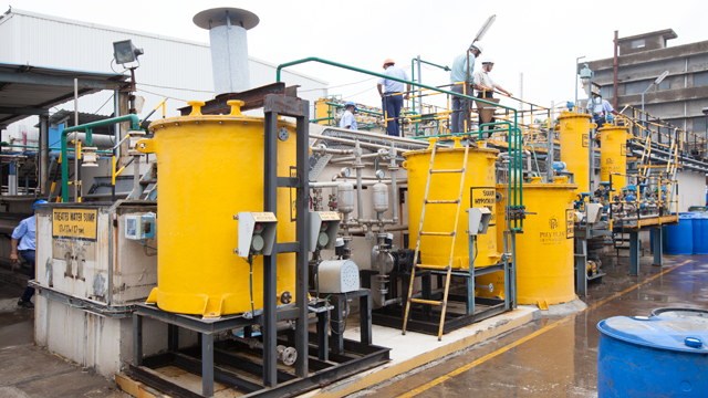 Installation zéro rejet liquide (ZLD) pour industrie chimique