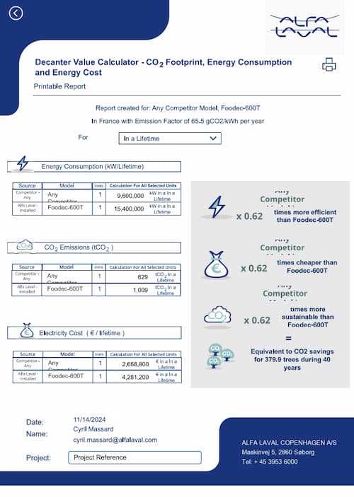 Bilan énergétique : réduire la consommation des écrémeuses et clarificateurs agroalimentaires