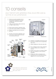 10 conseils de maintenance générateurs d'eau douce Alfa Laval